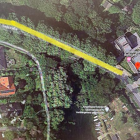 Feriendomizil Moehne Mit Seeblick Und Sauna Möhnesee Exteriör bild